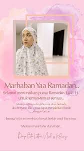 Dan itu berarti, aku harus menjadi menantu yang lebih baik dari sebelumnya. Reaksi Bcl Jalani Puasa Pertama Tanpa Ashraf Ibu Mertua Unggah Lukisan Indah Nan Haru