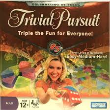 Do you think you know enough about anniversary? Trivial Pursuit 25th Anniversary Edition Board Game Boardgamegeek