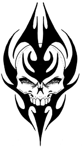 Tribal Skull Tattoos High Quality Photos And Flash Images Tribal Tattoo Designs Tribal Tattoos Skull Tattoo Design