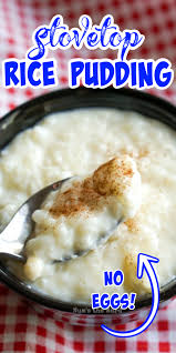 Classic Vanilla Rice Pudding Recipe In 2020 Stovetop Rice Pudding Rice Pudding Baked Dishes