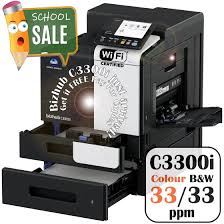 Monochrome single function printer bizhub 4000p. Konica Minolta Bizhub C3300i Colour Printer Rental Price Offer