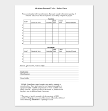 The outputs of the research may include, for example, monographs, editions or. Research Budget Template 14 Worksheets Examples For Word Excel