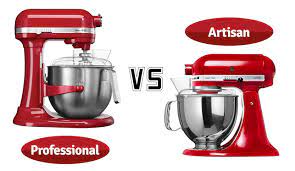 And the head can be tilted to achieve the desired position for when it comes to the two stand mixers in the kitchenaid pro 600 vs artisan comparison i would choose the pro 600. Kitchenaid Artisan Food Mixer Vs Professional Range