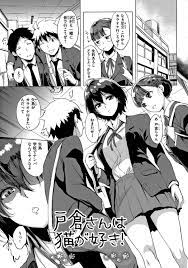エロ漫画】神社で雨宿りしながらクラスメイトと初エッチする美少女JK。【utu／戸倉さんは猫が好き！】 | えろまんが大好き│エロ漫画同人誌