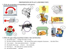 3) teena is at park. 443 Free Preposition Worksheets Teach Prepositions With Style