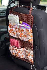 Need To Finally Make One Of These Tutorial On Car Seat Organizer Car Seat Organizer Diy Sewing Beginner Sewing Projects Easy