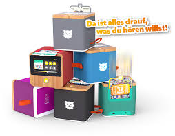 Mit dabei ist ein startpaket mit je einer tigercard (im falle der grauen box eine wildcard) und einem tigerticket für einen monat zum sofortloshören. Tigerbox Touch Die Horbox Fur Kinder Tigermedia