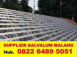 Harga borongan baja ringan per meter. 082264895051 Hagra Bajaringan Galvalum Kanal C Reng Hollow Malang Malang Kanopi Jenis