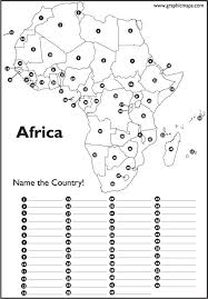 Empty Africa Map Fill In The Blank Africa Map Africa Map 534 X 765 Pixels Teaching Geography Homeschool Geography Geography Activities