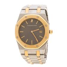 As for the royal oak frosted gold selfwinding, the 34 mm model's case is made. Audemars Piguet Grey Stainless Steel And 18k Rose Gold Royal Oak Women S Wristwatch 33 Mm Audemars Piguet Tlc