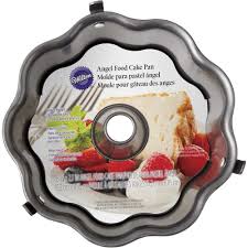 The Scalloped Angel Food Cake Pan Makes It Easy To Bake Deliciously Airy Cakes With A Beautifully Unique Wavy Ed With Images Angel Food Cake Pan Angel Food Cake Angel Food