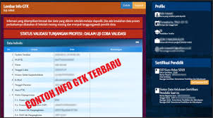 Biasanya hanya beberapa orang yang dipilih oleh tim pkb yang bisa melakukan tugas sesuai dengan yang diminta. Cara Cek Info Gtk 2020