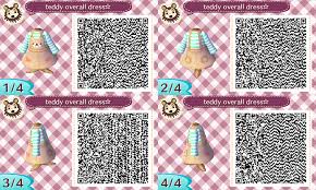 Teddy Bear Overalls Animal Crossing Qr Animal Crossing Animal Crossing Qr Codes Clothes