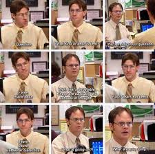 One Of The Best Scenes From The Office The Office Show Office Humor Office Memes