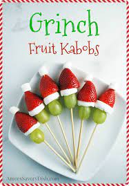 Collection by sharon hermen • last updated 2 weeks ago. Easy Grinch Fruit Kabobs For The Holidays Amee S Savory Dish