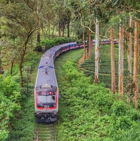 Newly imported rolling stock (Class S14) for Sri Lanka Railway