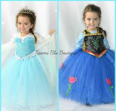 Disney Inspired Frozen Both Queen Elsa And Princess Por Naomiblu Anna Tutu Dress Anna Tutu Tutu Dress