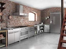 steel kitchen appliances: contemporary