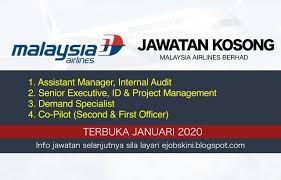 Compare prices for the most popular malaysia airlines destinations and book directly with no added fees. Jawatan Kosong Malaysia Airlines Berhad Januari 2020