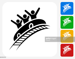 Posted in vector » banner, sticker, ribbon & label. Roller Coaster Icon 271465 Free Icons Library