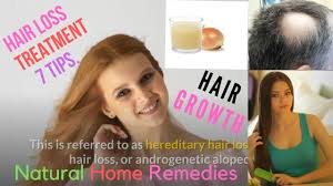 As a natural moisturizer, coconut oil helps strengthen the hair roots and the hair shafts and prevents breakages. Hair Growth Natural Home Remedies For Hair Loss Treatment And 7 Tips Youtube