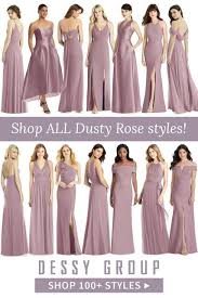 Dusty Rose Is The Perfect Color For An Elegant Romantic Wedding Discover 100 Styles With Images Dusty Rose Bridesmaid Dresses Rose Bridesmaid Dresses Bridesmaid Dresses