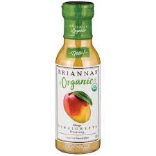Briannas fine salad dressings grew out of a desire to . Briannas Organic Organic Mango Vinaigrette Dressing Shop Salad Dressings At H E B