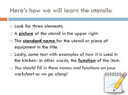 Some other kitchen machines and their uses include microwaves, which are used to heat up food. Ppt Kitchen Utensils And Equipment Powerpoint Presentation Free Download Id 1545193