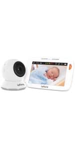 Amazon Com Levana Alexa 5 Lcd Video Baby Monitor With 12 Hour Battery Life Night Vision Camera Feeding Nap Timer Two Way Intercom Rapid Recharge Technology And Power Save Mode Baby