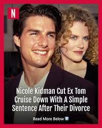 She didn't give a long explanation. Instead, Nicole Kidman delivered six  little words