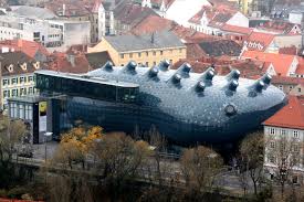 Some 50,000 of this population is made up of students, as graz is home to no less than six universities. Graz Kunsthaus Crab Studio