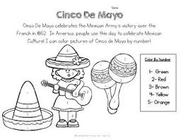 Cinco De Mayo Worksheet Color By Number Free Cinco De Mayo Cinco De Mayo Activities Cinco De Mayo Colors