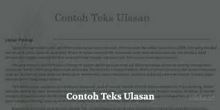 9 Contoh Teks Ulasan Novel Film Dan Buku Beserta Strukturnya