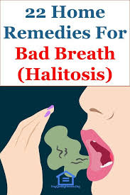 22 Home Remedies For Bad Breath Halitosis This Article Discusses Ideas On The Following Bad Breath Causes Rem Bad Breath Cure Bad Breath Remedy Halitosis