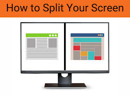 This viewing mode extends your desktop across both your computer and the projector, giving each only a portion of the display. How To Split Your Laptop Or Pc Screen Monitor In Windows