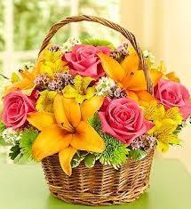 Fields Of Europe In Willow Basket From 1 800 Flowers Com 91795 Basket Flower Arrangements Beautiful Flower Arrangements Get Well Flowers