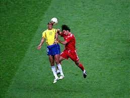 Brazil 1 Turkey 0 In 2002 In Saitama Rivaldo Wins This Heading Duel With Bulent Korkmaz In The World Cup Semi Final World Cup Final World Cup 2002 World Cup