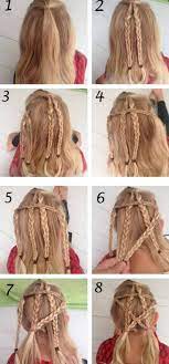 Coiffure Petite Fille Tresse Etoile Tressee Idee Insolite Facile Realiser Ch The Right Hair Styles Hair Styles Little Girl Braids Girl Hairstyles