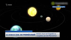 Un alt fenomen important ce ne aşteaptă în curând va fi trecerea la ora de iarnă. Primele Stiri EchinocÅ£iul De PrimÄvarÄ AstÄzi Ziua Va