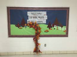 Welcome To Our Neck Of The Woods Bulletin Board Classroom Decorations Classroom Themes Kids Class