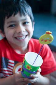 Pop Up Puppets Spring Craft