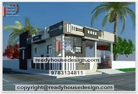 Every item on this page was curated by an elle decor editor. 30 34 Ft Indian House Front Elevation Design Photo Single Floor Plan White And Grey Color P House Front Design Small House Front Design Front Elevation Designs