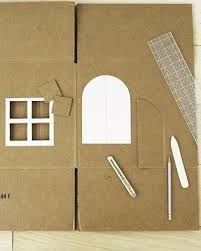 Kartondan bahçeli ev nasıl yapılır / how to make home from cardboard? Pvc Balkon Kaplama Mukavvadan Cati Yapimi