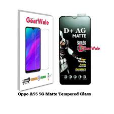 Oppo A55 5G Matte Tempered Glass For Gamers