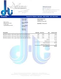 Xero Customised Invoice Invoice Template Templates Sample Resume