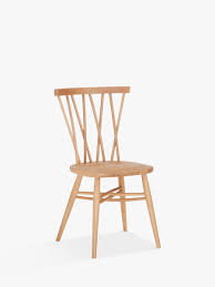 Our dining tables extend for when you have guests and our dining chairs are available in a range of fabrics and leathers to suit your style. Ercol For John Lewis Shalstone Dining Chair Oak At John Lewis Partners