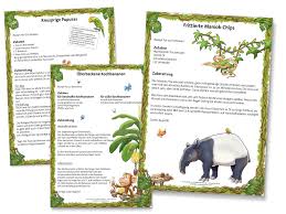Maybe you would like to learn more about one of these? Bastelvorlagen Regenwald Download Oroverde