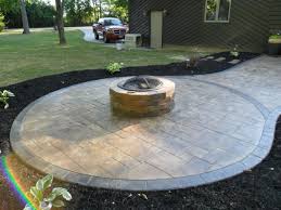 Photo Gallery Concrete Fire Pit Patio Fire Pit Landscaping Fire Pit Backyard