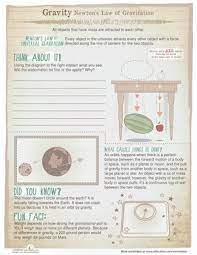Out of this world space activities for kids. Law Of Gravity Worksheet Education Com