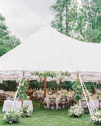 A Joyful Backyard Wedding At The Bride S Family Home Wedding Backyard Reception Tent Wedding Reception Outdoor Wedding